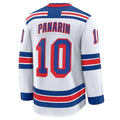 Custom #10 White Hockey Shirt Top