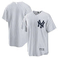 Custom White NYY Baseball Shirt Top