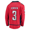Custom #3 Red WSH Hockey Shirt Top