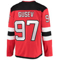 Custom #97 Red 2020 NJD Hockey Shirt Top