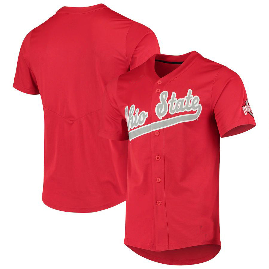 Custom Scarlet Baseball Shirt Top