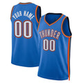 Custom #23 Blue 2022 OKC Basketball Shirt Top