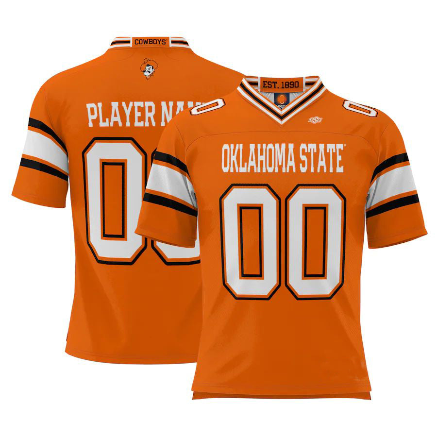 Custom Orange DAL Football Shirt Top