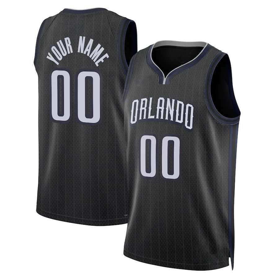 Custom #23 Black 2022 ORL Basketball Shirt Top