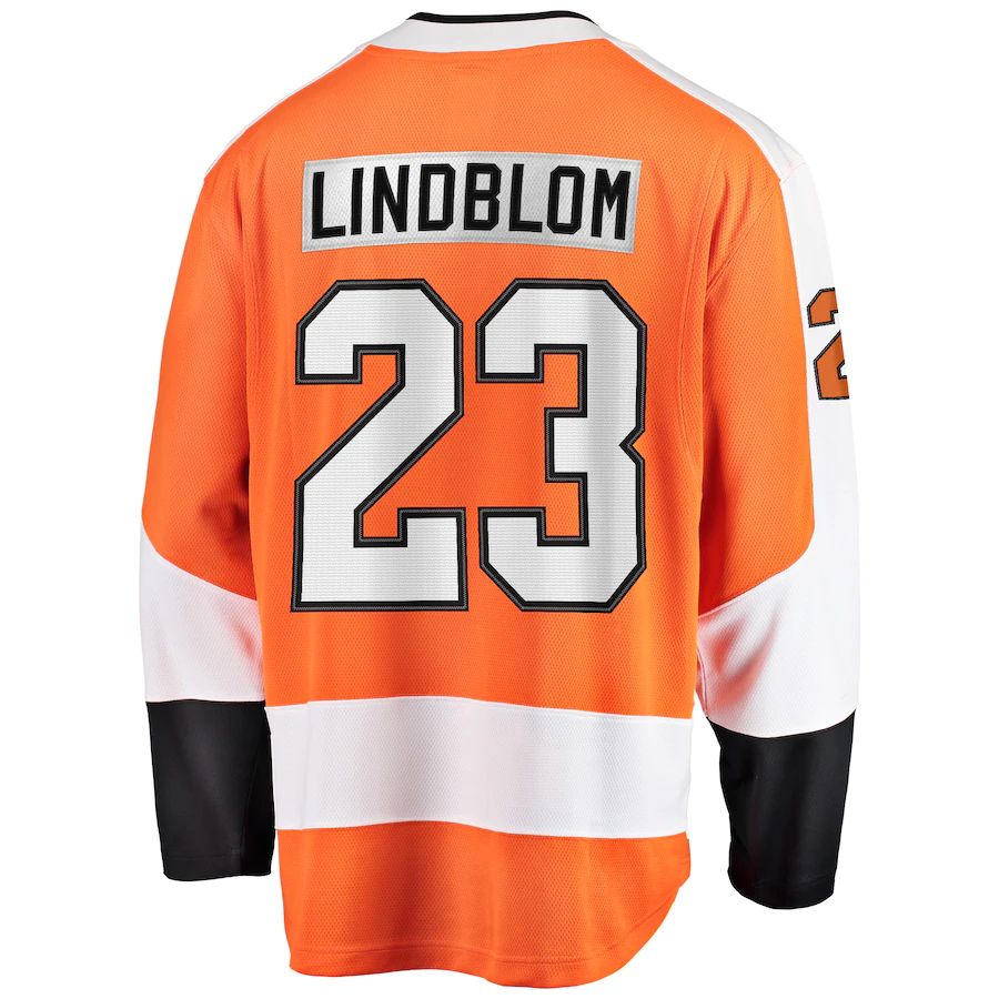 Custom #23 Orange PHI Hockey Shirt Top