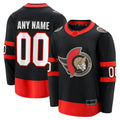 Custom #21 Black 2020 OTT Hockey Shirt Top