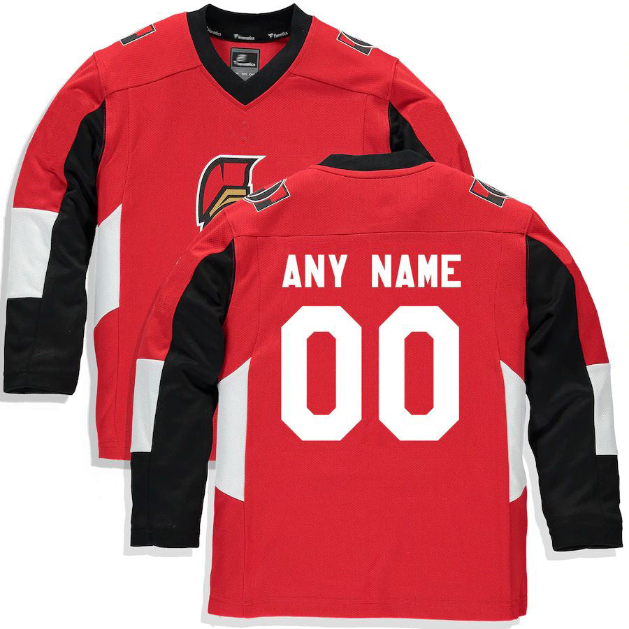 Custom Red OTT Hockey Shirt Top