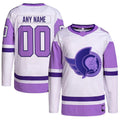Custom White OTT Hockey Shirt Top