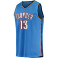 Custom #13 Blue 2022 OKC Basketball Shirt Top
