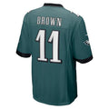 Custom #11 Midnight Green PHI Football Shirt Top