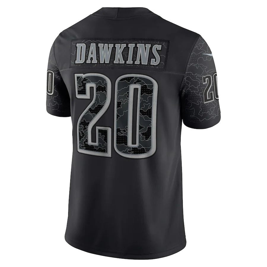 Custom #20 Black PHI Football Shirt Top