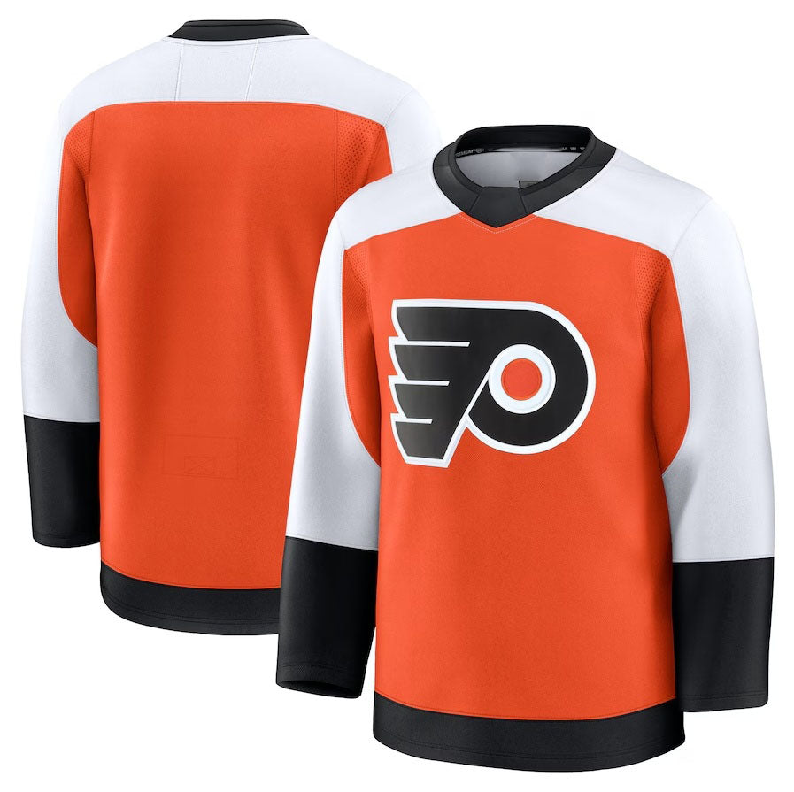 Custom Burnt Orange PHI Hockey Shirt Top