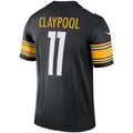 Custom #11 Black PIT Football Shirt Top