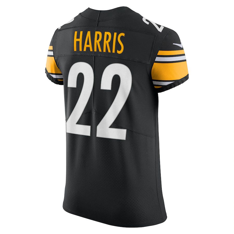 Custom #22 Black PIT Football Shirt Top