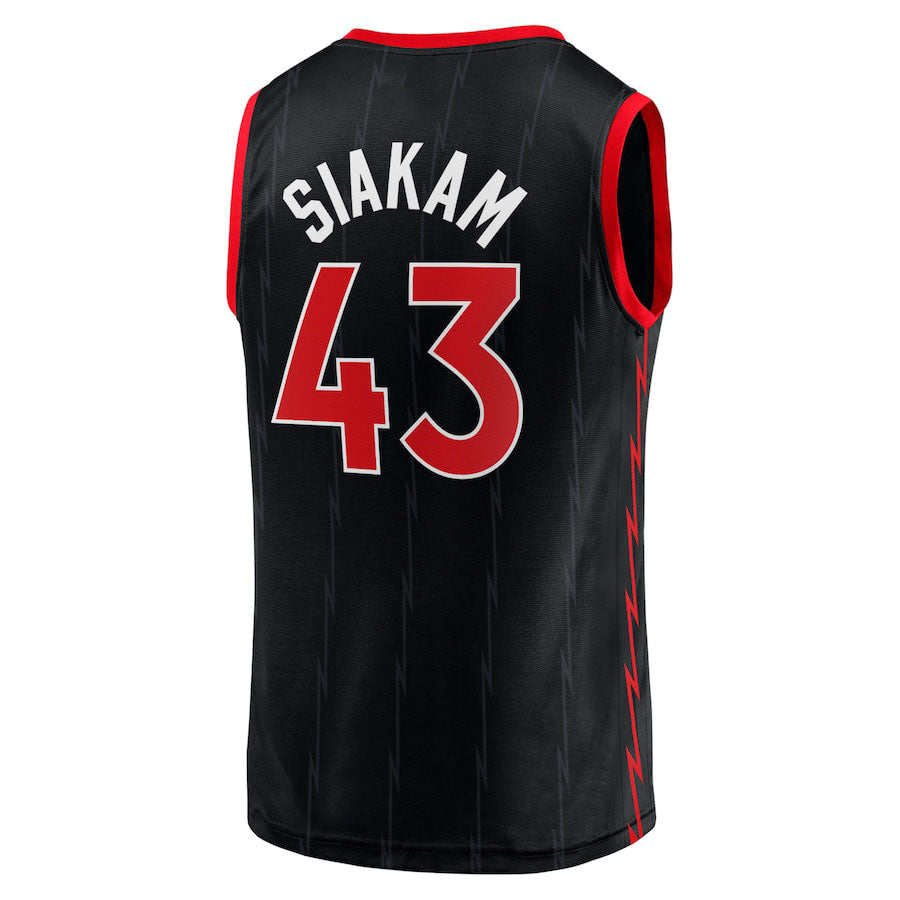 Custom #43 Black 2020 TOR Basketball Shirt Top