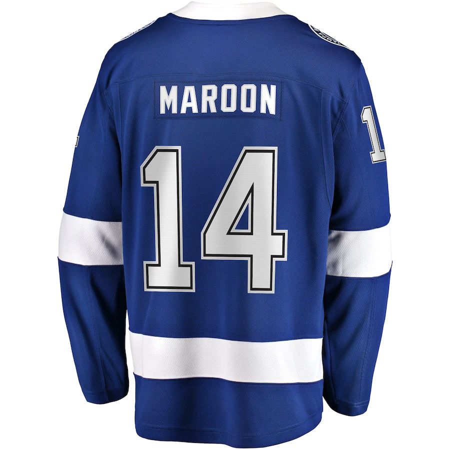 Custom #14 Blue TBL Hockey Shirt Top