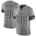 Custom Gray 2019 NE Football Shirt Top