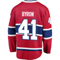 Custom #41 Red MTL Hockey Shirt Top