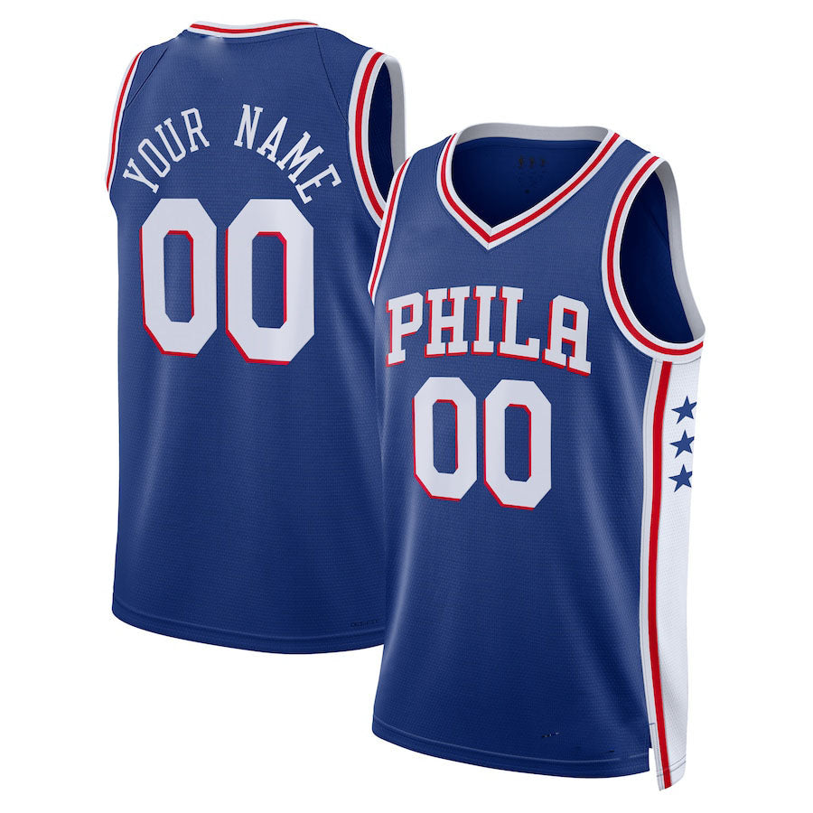 Custom #23 2022 PHI Basketball Shirt Top