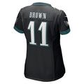 Custom #11 Black PHI Football Shirt Top