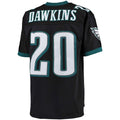 Custom #20 Black 2004 PHI Football Shirt Top