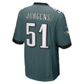 Custom #51 Midnight Green PHI Football Shirt Top