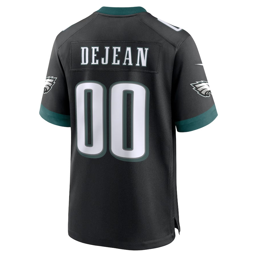 Custom Black 2024 PHI Football Shirt Top