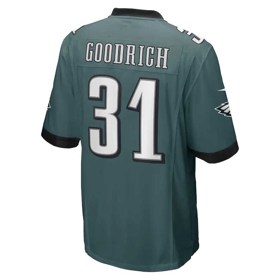 Custom #31 Midnight Green PHI Football Shirt Top