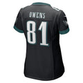 Custom #81 Black PHI Football Shirt Top