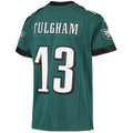 Custom #13 Midnight Green PHI Football Shirt Top