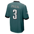Custom #3 Green PHI Football Shirt Top