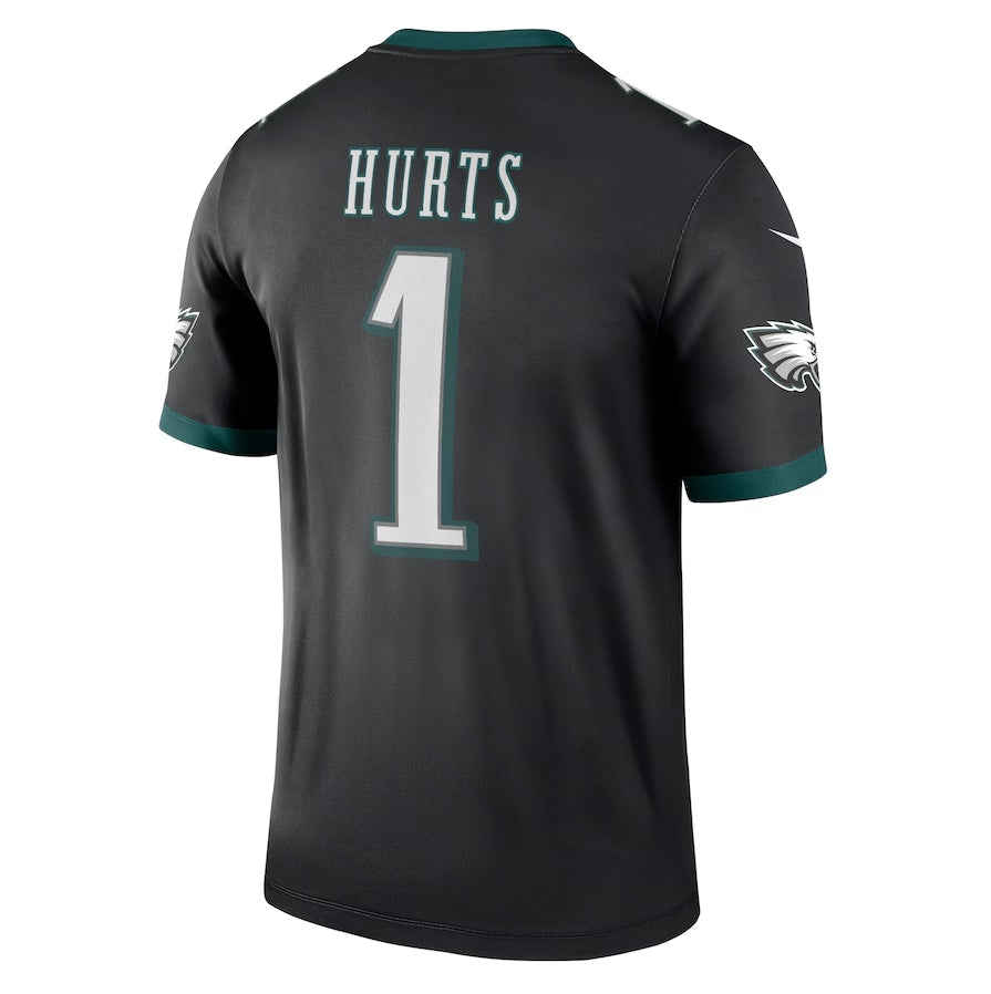 Custom #1 Black PHI Football Shirt Top