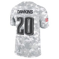 Custom #20 2024 PHI Football Shirt Top