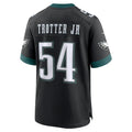 Custom #54 Black 2024 PHI Football Shirt Top