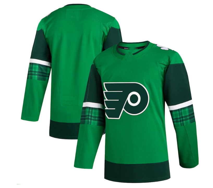 Custom Green 2023 PHI Hockey Shirt Top