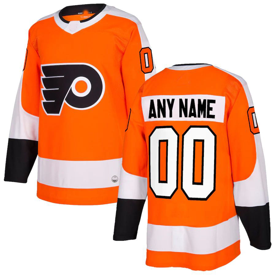 Custom Orange PHI Hockey Shirt Top