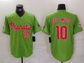 Custom #10 Green PHI Baseball Shirt Top
