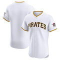 Custom White PIT Baseball Shirt Top