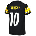 Custom #10 Black PIT Football Shirt Top