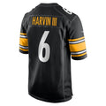 Custom #6 Black PIT Football Shirt Top