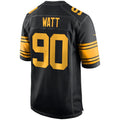 Custom #90 Black PIT Football Shirt Top