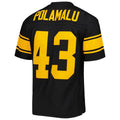 Custom #43 Black 2008 PIT Football Shirt Top