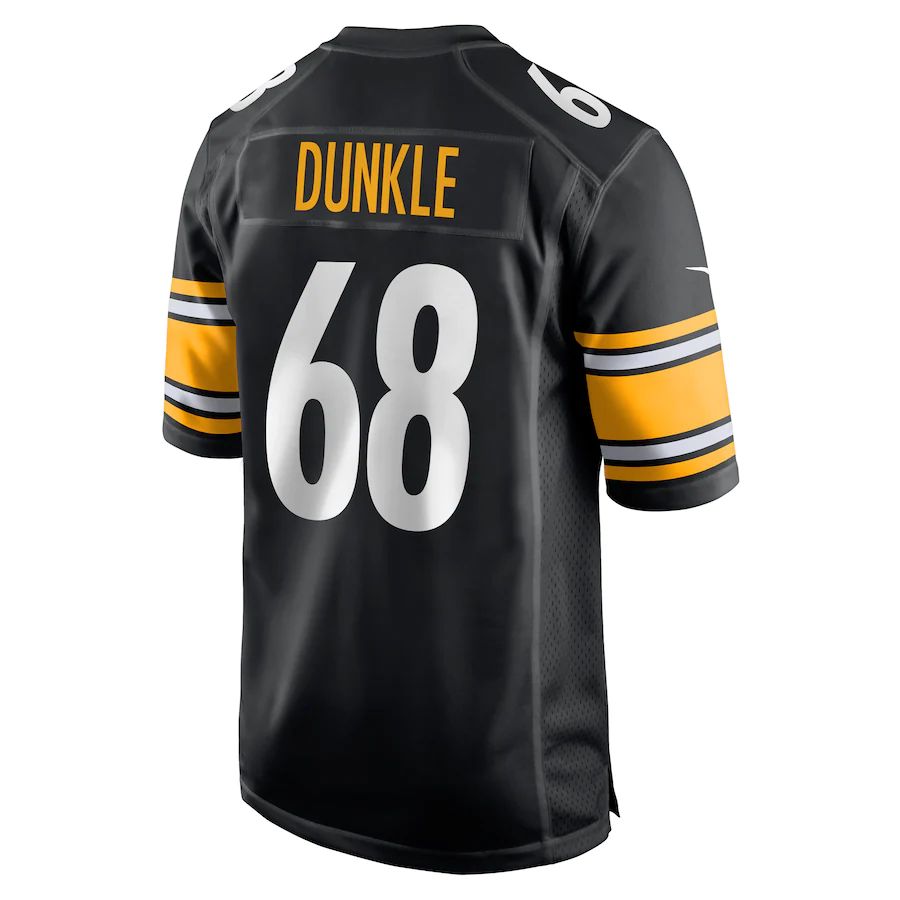 Custom #68 Black PIT Football Shirt Top