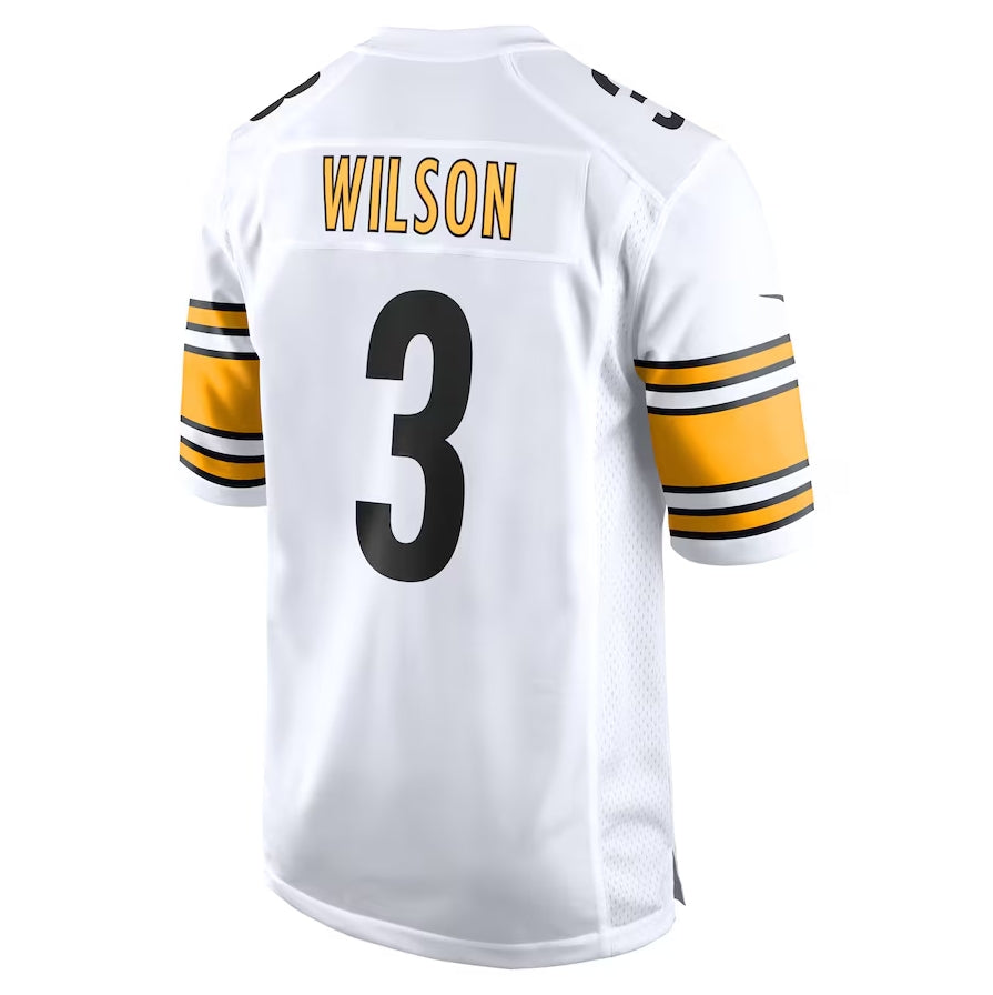 Custom #3 White PIT Football Shirt Top