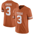 Custom #3 Orange Football Shirt Top