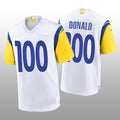 Custom White LAR Football Shirt Top