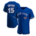 Custom #15 Blue TOR Baseball Shirt Top