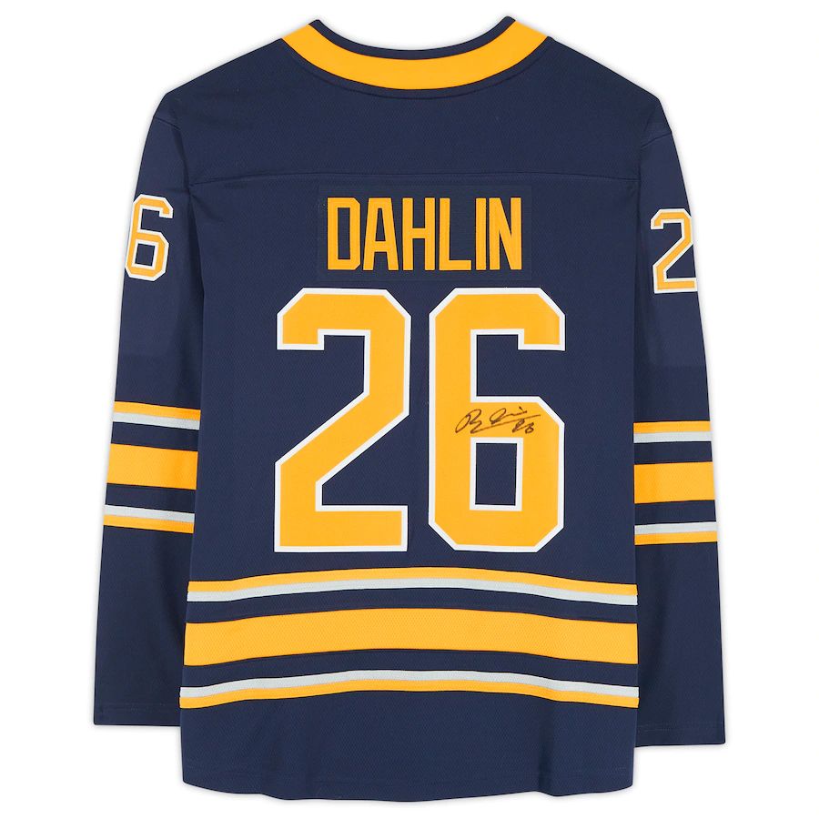 Custom #26 Navy BUF Hockey Shirt Top