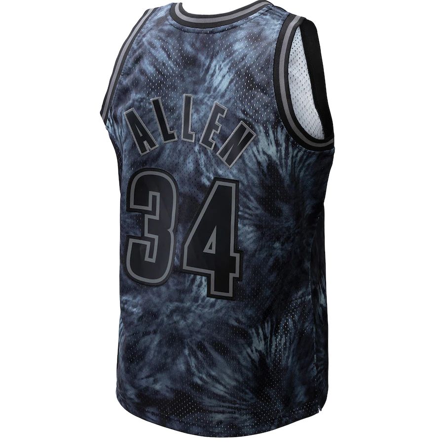 Custom #34 Black 1996 MIL Basketball Shirt Top