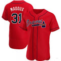Custom #31 Red ATL Baseball Shirt Top